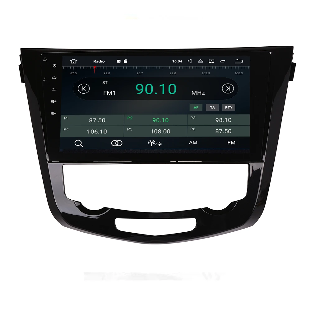 Top Android 9.0 octa Core 10.2 Inch Car Radio GPS Navi Multimedia Player For 2013 2014 2015 2016 2017 2018 19 Nissan QashQai X-Trail 1
