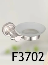 Frap серебряный цвет Настенный алюминиевый двойной держатель для полотенец для ванной комнаты Аксессуары для ванной комнаты вешалка для полотенец F3709