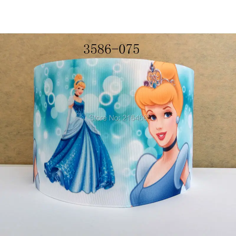 

Free shipping cartoon ribbons grosgrain ribbon 10 yards 3"(75MM) printed grosgrain ribbons 3586-075