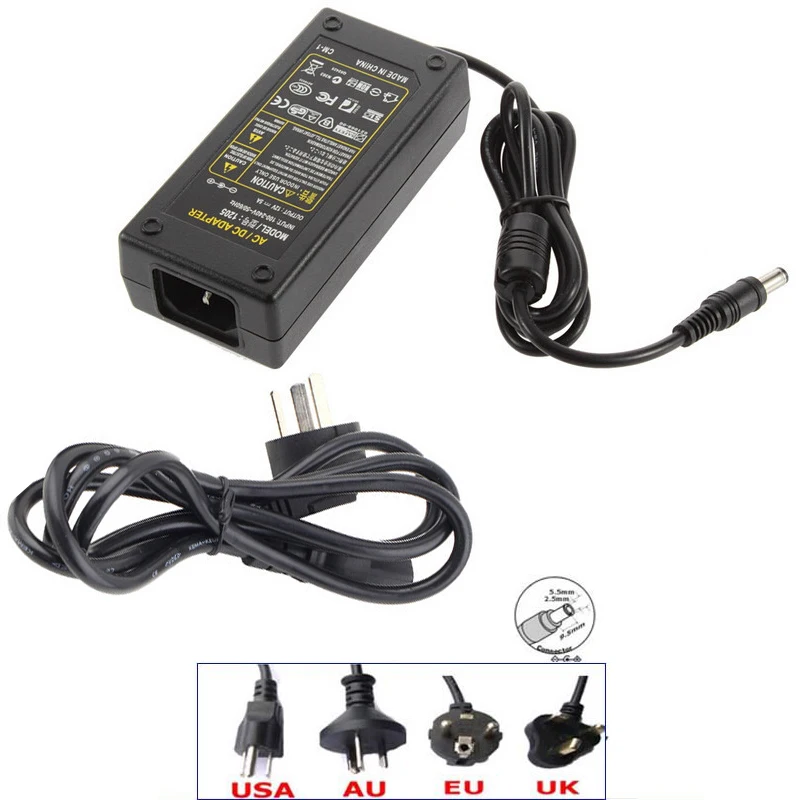 1pcs AC Converter Adapter DC 12V 5A For Imax B5 B6 Balancer Charger AC Power Adapter