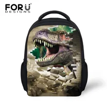 Cool 3D Animales Dinosaurio de Impresión Mochila para Bebés, Niños Pequeños Mochilas Escolares de Kindergarten Mochila, Niños Bolsa de Hombro