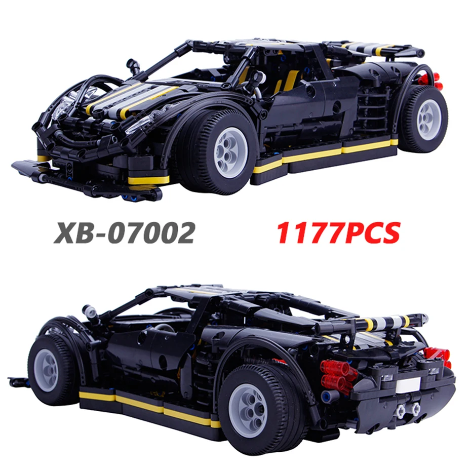 XINGBAO NEW TECHNIC Car Series 03022/03008/07003 The Noble Racing Car Sets Building Blocks MOC Bricks Compatible Legoings Car