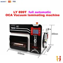 2017 new LY 899T Buit-in Vacuum Pump and Air Compressor all-in-one OCA Laminating machine Bubble Remover