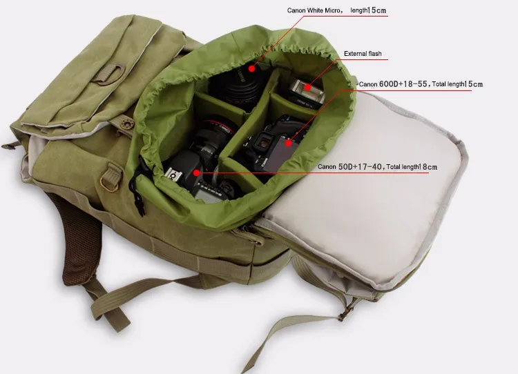 Водонепроницаемый рюкзак большой емкости сумка для камеры большой размер аксессуары для наружной фотографии портативный лучше чем ng 5160