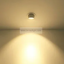 Вращение spot led encastrable 30 Вт 85-265 В Bridgelux утопленный свет Теплый/Netural белый светодиод для дома 24 шт