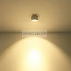 Вращение spot led encastrable 30 Вт 85-265 В Bridgelux утопленный свет Теплый/Netural белый светодиод для дома Бесплатная доставка 24 шт