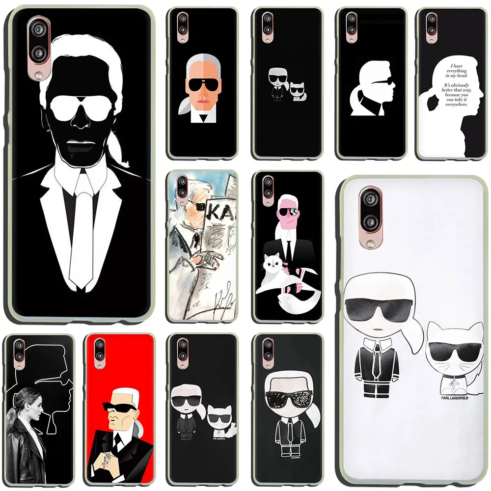 

Karl Lagerfeld Hard Phone Case for Huawei Honor 20 Play 6 7 8 A C Pro 2GB/3GB 7C 5.99in 7 9 10 X Lite