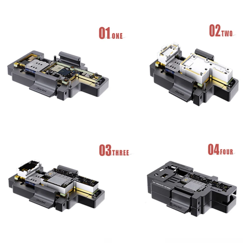 Новая версия isoket тестер материнской платы для iPhone XS XSMAX материнская плата быстрый тест держатель плат