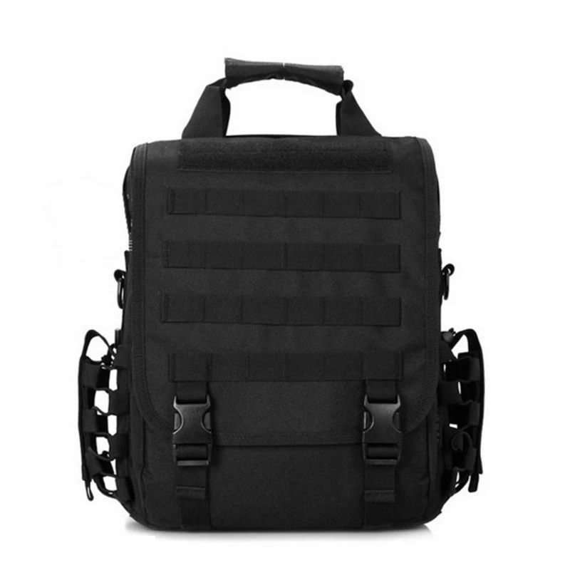 Тактическая сумка на плечо для ноутбука, армейская Военная уличная охотничья Портативная сумка для ноутбука, прочный Камуфляжный Многофункциональный рюкзак