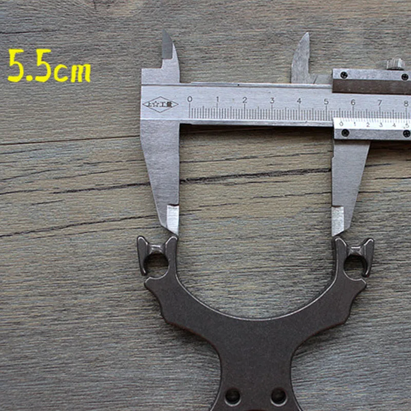 Liga de Titânio de Alta Linha de Produção de Corte Abridor de Garrafas de Metal Qualidade Multifunções Estilingue Edc Ferramentas Multi Tc4 Cnc 15 Linha de Produção De Corte CNC Multifunções