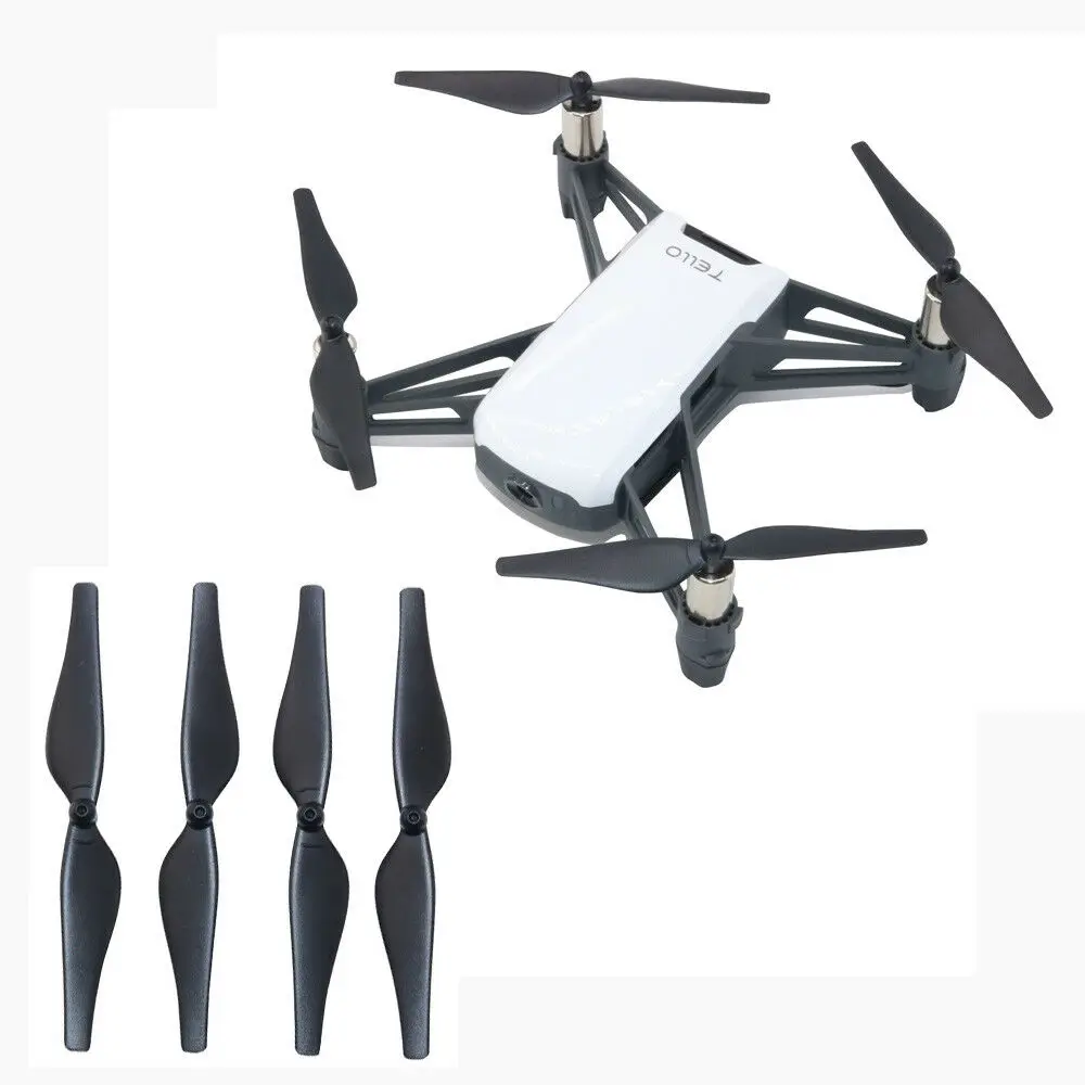 2 пары цветных Быстросъемных лопастей для дрона DJI Tello RC|Наборы аксессуаров