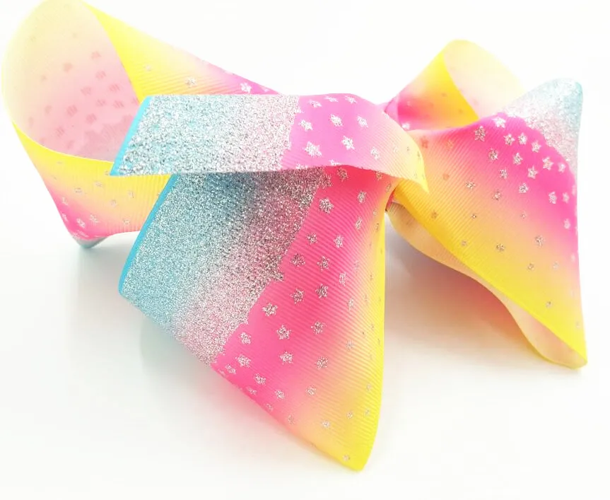 holographic silver pink bow1