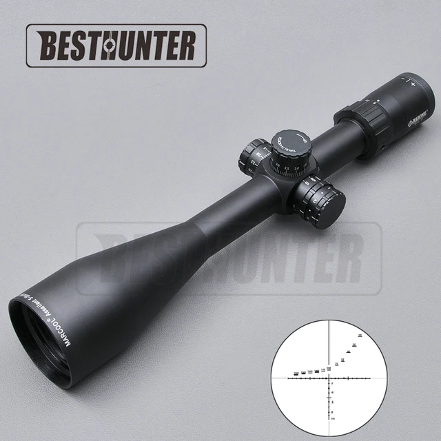 Best price at $186 Cheap Marcool 5-25x56 SFIR 203 Hunting Optics Riflescope Tactical Gear Airsoft sports Gun Sniper Red Illuminated Fiber Sight DHL