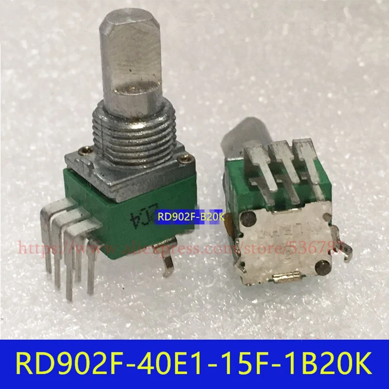 20 шт./лот ALPHA роторный горшок RD902F-40E1-15F-1B20K 15 6 Pin Аксессуары для ремонта DJ миксер