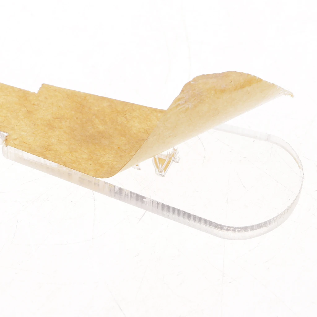 DIY Leather Craft Acrylic Pattern Stencil Template for Zipper Pulls Sliders