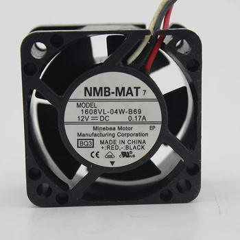 

For NMB 1608VL-04W-B69 40*40*20mm 12VDC 0.17A 3pin cooling fan