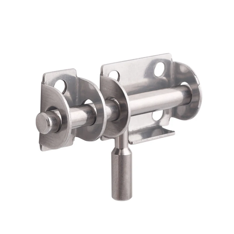

5 Pcs Thickened Stainless Steel Latch Security Wooden Door Bathroom Door Latch QP2