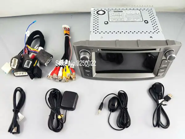 Clearance Android 9.0 Car Dvd Navi Player FOR TOYOTA AVENSIS 2005-2007 audio multimedia auto stereo support DVR WIFI DAB OBD all in one 5