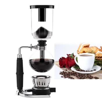

Siphon Coffee Pot Home Cooking Cold Drip Coffee Maker Set Glassware Coffee Machine For 3 Cups