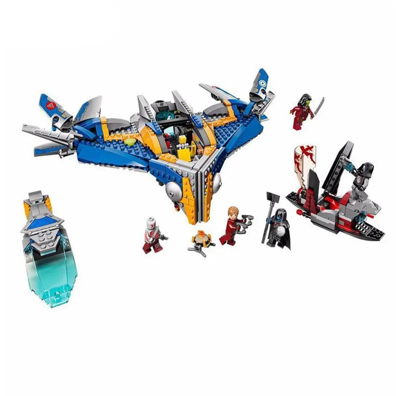 

10251 MARVEL GUARDIANS OF THE GALAXY Spaceship Rescue DIY Educational Building Blocks Toys Bricks legoingly 76022