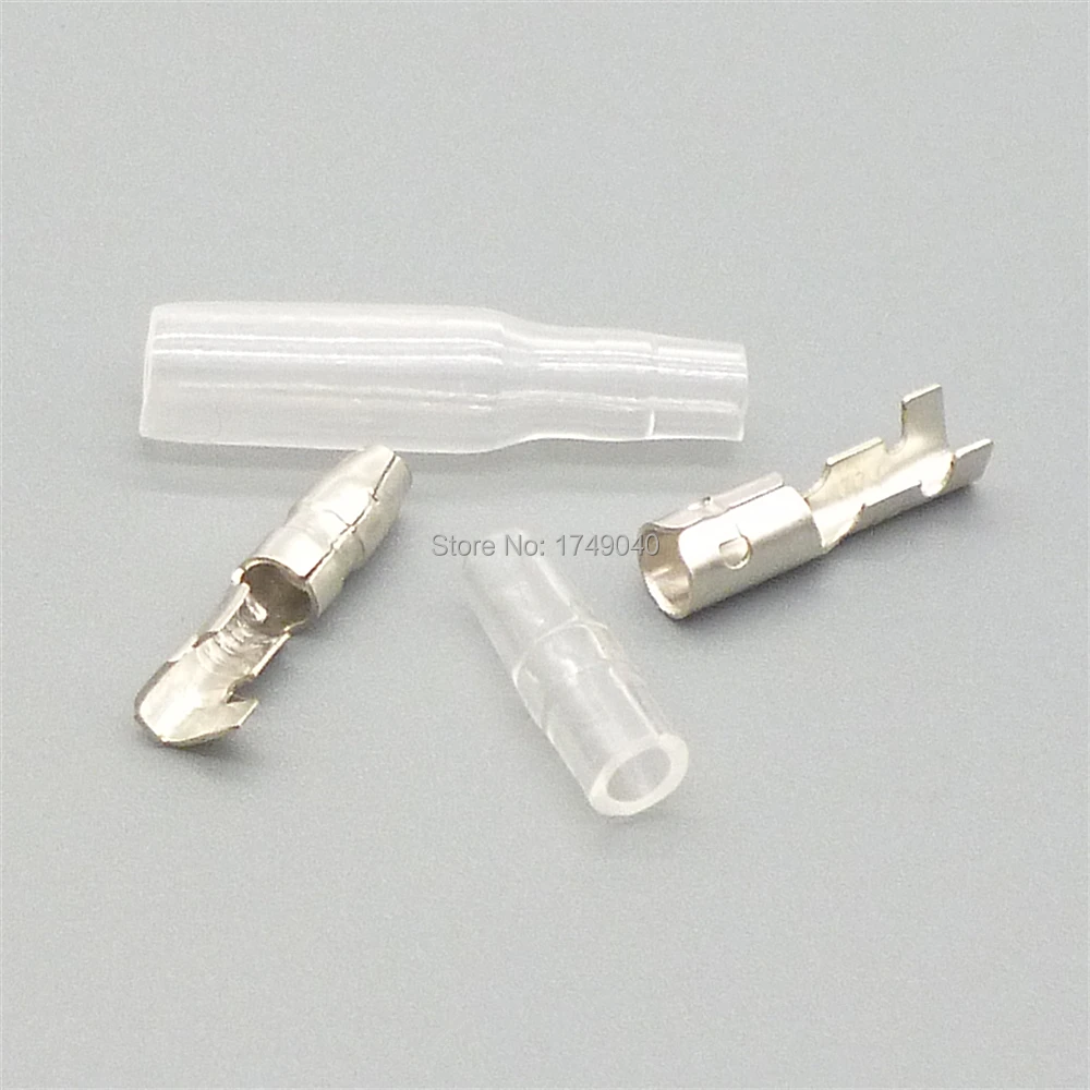 100 Sets Male & Female Bullet Socket Classic Terminal Connectors 4MM