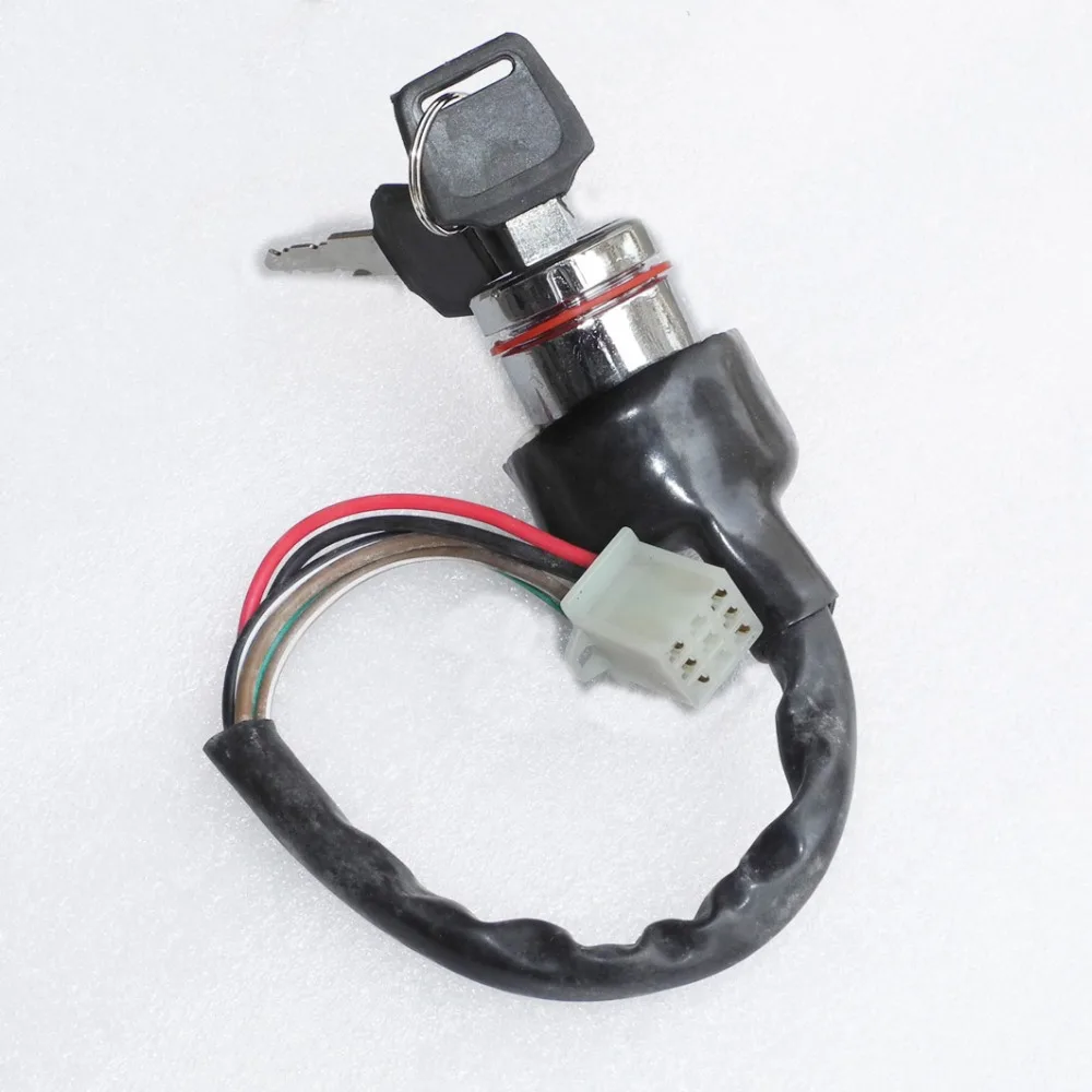 6 проводов ключ зажигания подходит для Kazuma Tank Redcat Hensim ATV|ignition key switch|hensim atvkey ignition