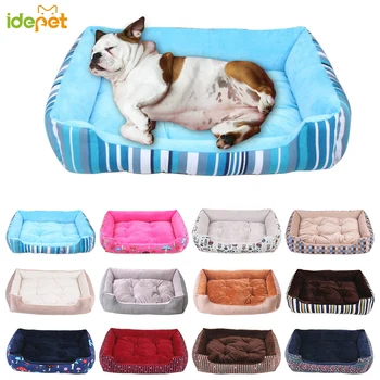 

12 Colors Pet Sofa Kennel Dog Beds for Dogs Cats Animals Pet House with Mat Soft Cloth Winter Warm Cat Bed House Dropshipping 45