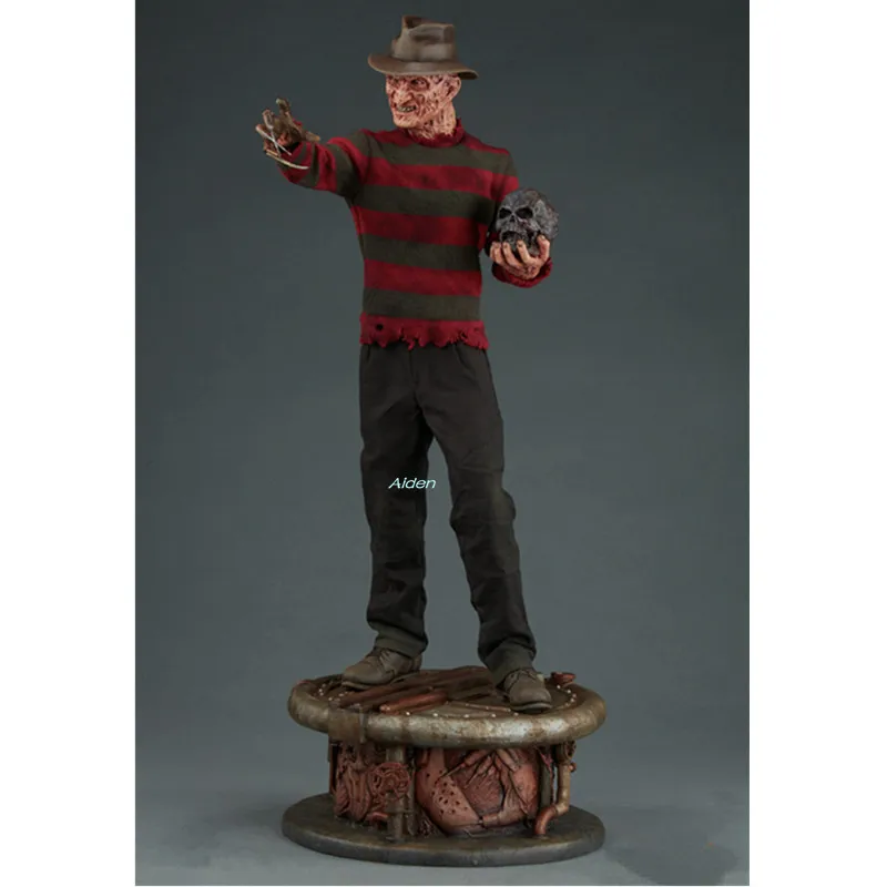 22 &quotSS 300366 статуя кошмар на Elm уличный бюст Freddy Krueger полноразмерный портрет PF смола