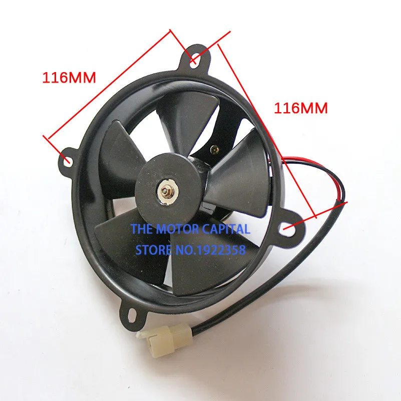 

Oil Cooler Water Cooler Radiator Cooling Fan For Chinese 200cc 250cc 4 Wheeler ATV Quad Go Kart Buggy Dirt Pit Bike Motorcycle