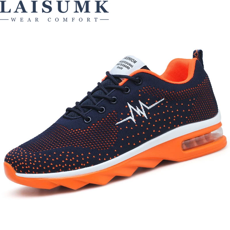 

LAISUMK New Mens Comfortable Lightweight Breathable Mesh Shoes Fashion Casual Men Shoes Men Casual Shoes Timber Shoes Fashion