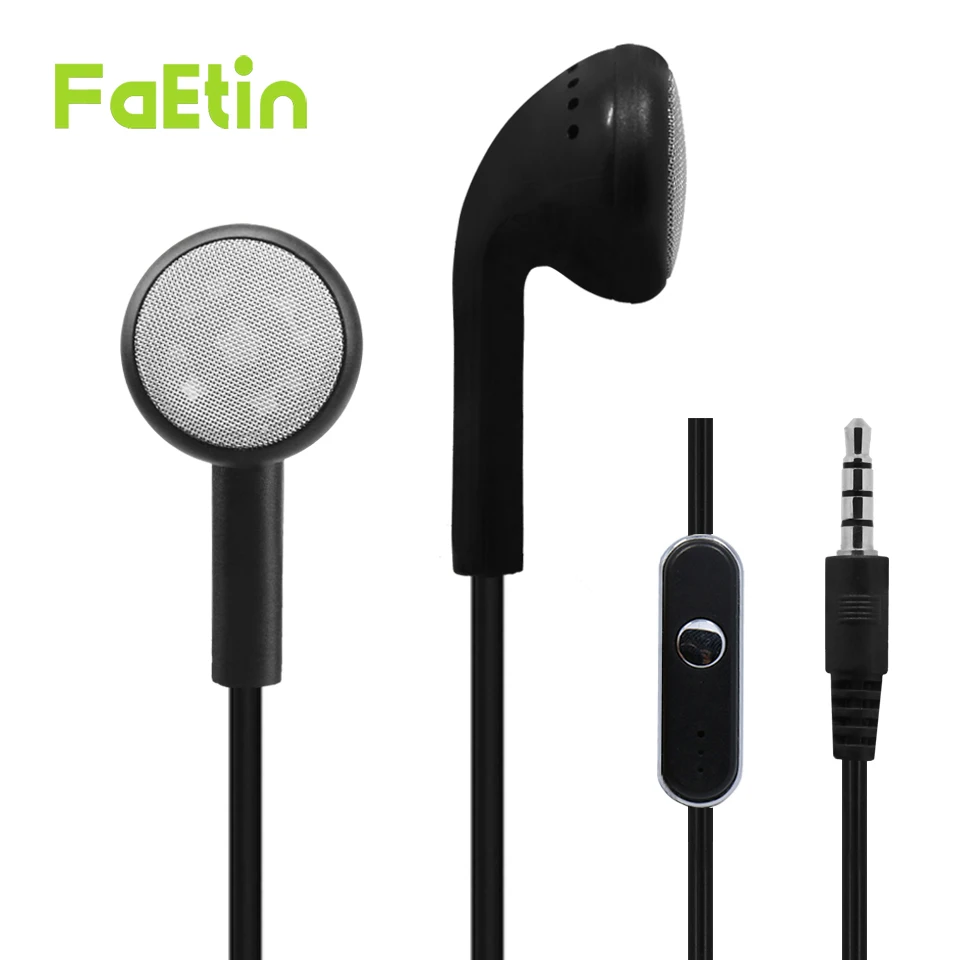 Earphone for Lenovo Meizu Headset with microphone Stereo Earphone for