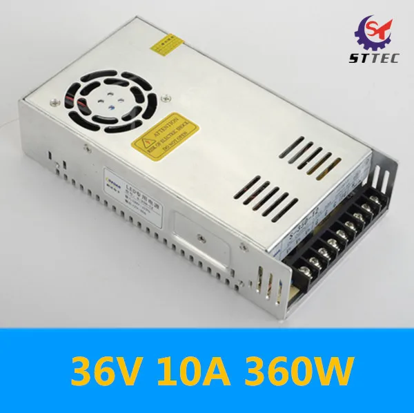 

High quality monitoring equipment AC 110V/220V to DC 36V 360W 10A transformer Universal Regulated Switching Power Supply