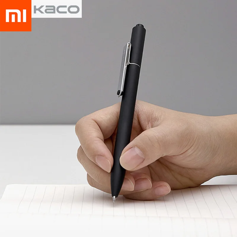 

Xiaomi Mijia Pen Black Blue Red Ink for Mijia NoteBook Kaco Noble Paper PU Leather Card Slot Wallet Book