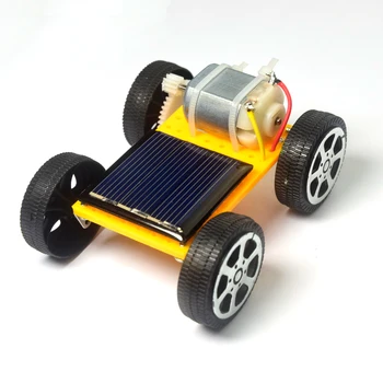 

XINPUGUANG Solar Toys For Kids Mini Powered Toy DIY Car Kit Children Educational Gadget Model Assemble Hobby Gift DropShipping