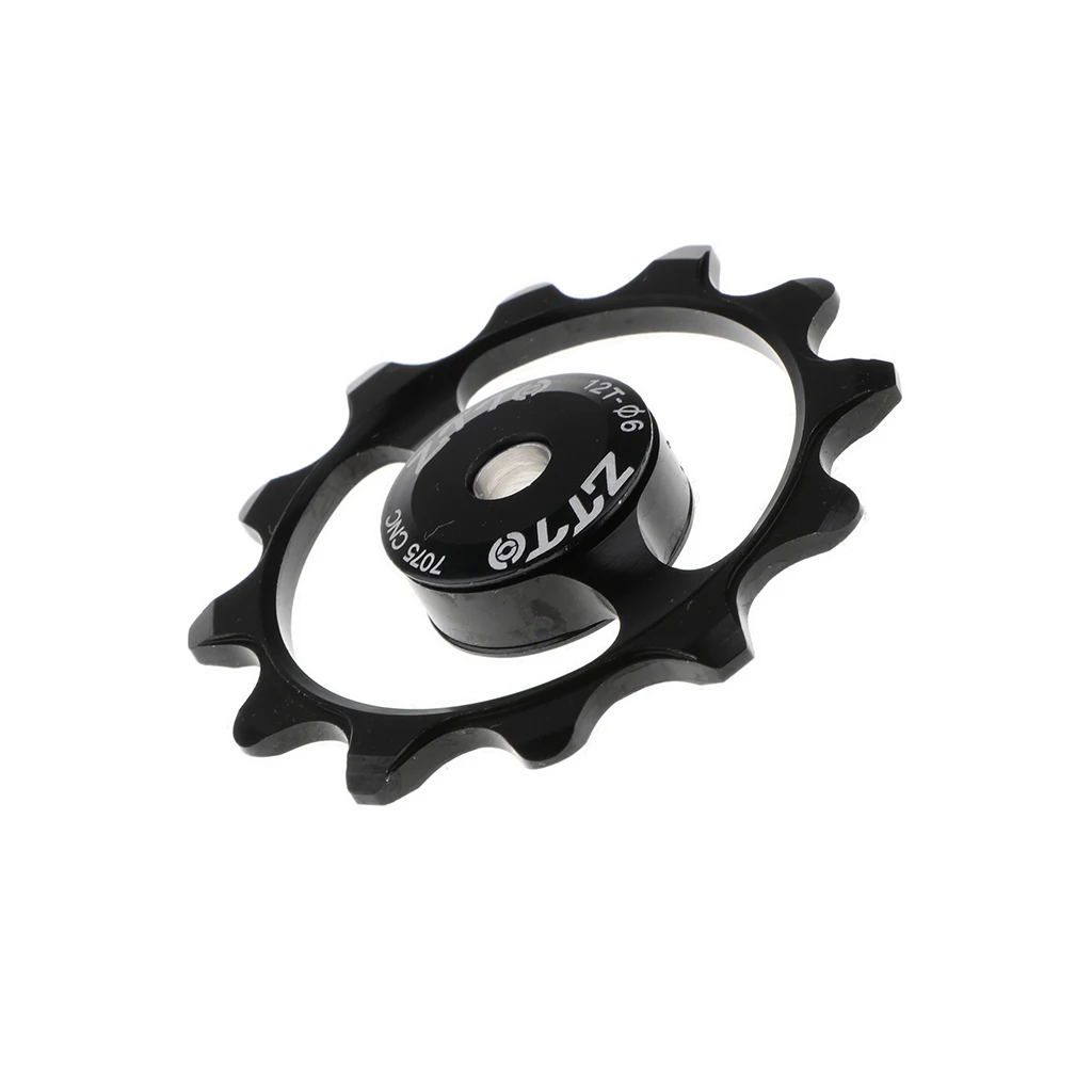 Ceramic Bike Jockey Wheel Pulley Wheel Bicycle Rear Derailleur Guide Pulley 12 T Support 9/10/11 Speed Cycling Bike Parts