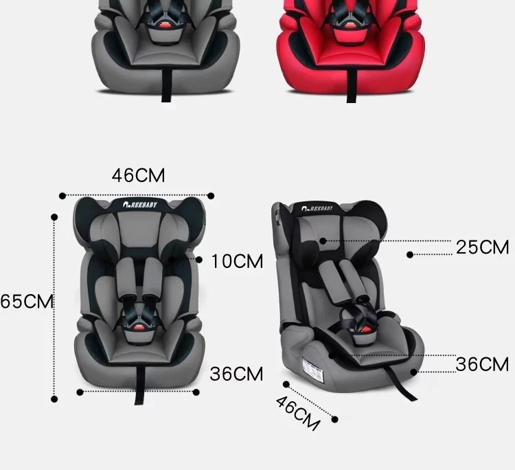 Детское безопасное сиденье с 0-12 лет Новорожденный ребенок может сидеть лежа Isofix детское автомобильное сиденье пять точек можно регулировать