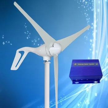 

2020 New Arrival 400W Wind Turbine Generator + Wind/Solar Hybrid Controller (Max 600W Wind Turbine, Max 300W Solar Panel)