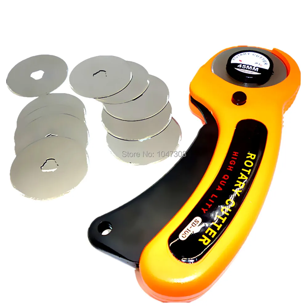 Buy 10pcs 45mm Rotary Cutter Blades Craft Paper Cut