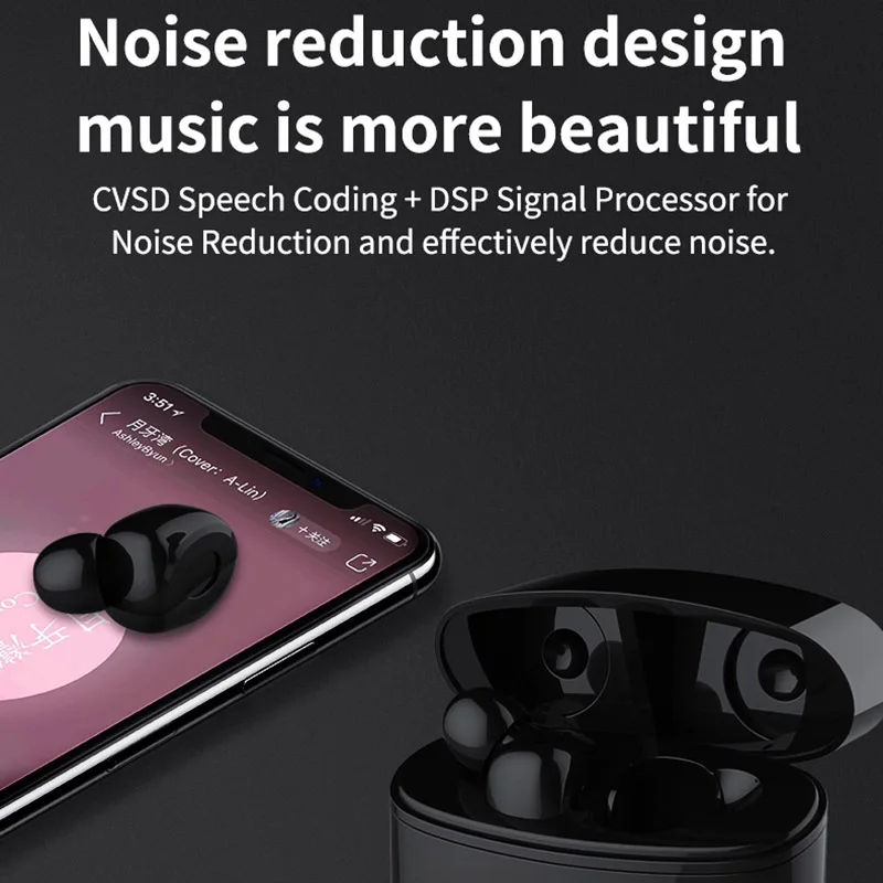 Беспроводные Bluetooth 5 0 стерео наушники водонепроницаемые с микрофоном для iPhone Samsung