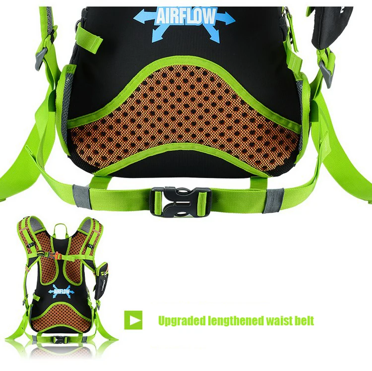 ANMEILU 18L велосипедный рюкзак для мужчин и женщин, рюкзак для альпинизма, спортивная сумка На открытом воздухе, водонепроницаемый походный рюкзак с дождевиком