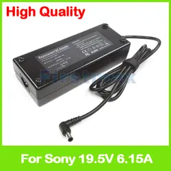 Для sony 19,5 V 6.15A 120 Вт Ноутбук AC адаптер питания зарядное устройство ADP-120MB AB PCGA-AC19V7 VGP-AC19V15 VGP-AC19V16