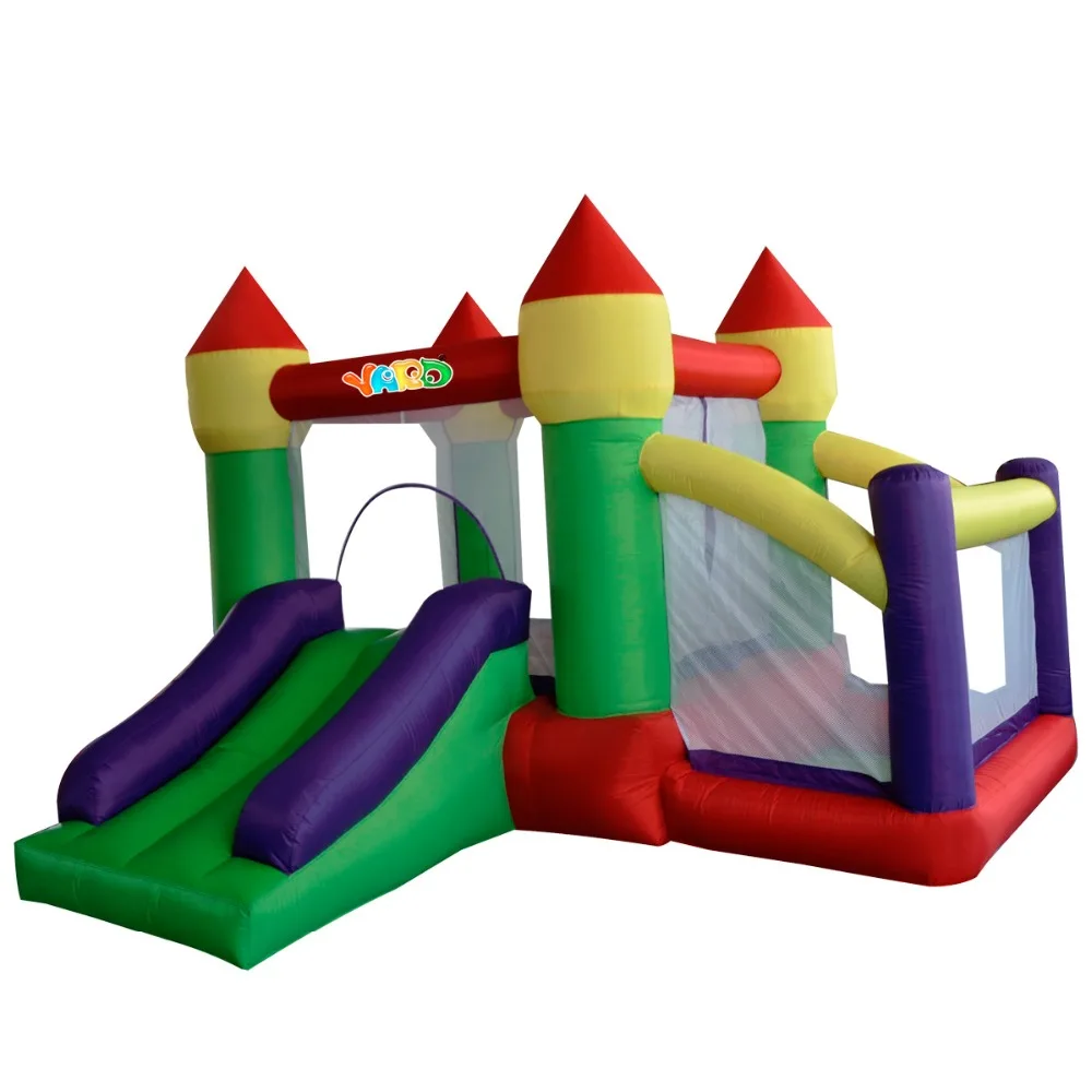 YARD Bouncy Castle Inflatable Slide with Ball Pit Backyard Kids Jumping