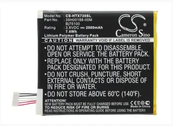 

Cameron Sino 2000mAh battery for AT&T One X Plus s728e for HTC Edge Evita Evitare EVO 4G LTE One L XC XL AU X325E XS X325S