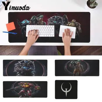 

Yinuoda Top Quality Quake Champions Gaming Player desk laptop Rubber Mouse Mat Notebook Non-Slip gaming Mousepad