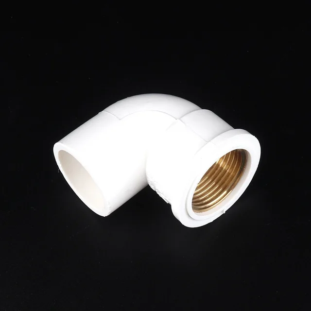 2Db 1/2, 3/4, 1 Hüvelykes Pvc Sárgaréz 90 Fokos Könyökcsatlakozók Fém Női Szál Ízületek Otthoni Kerti Öntözési Szerelvények - Image 2