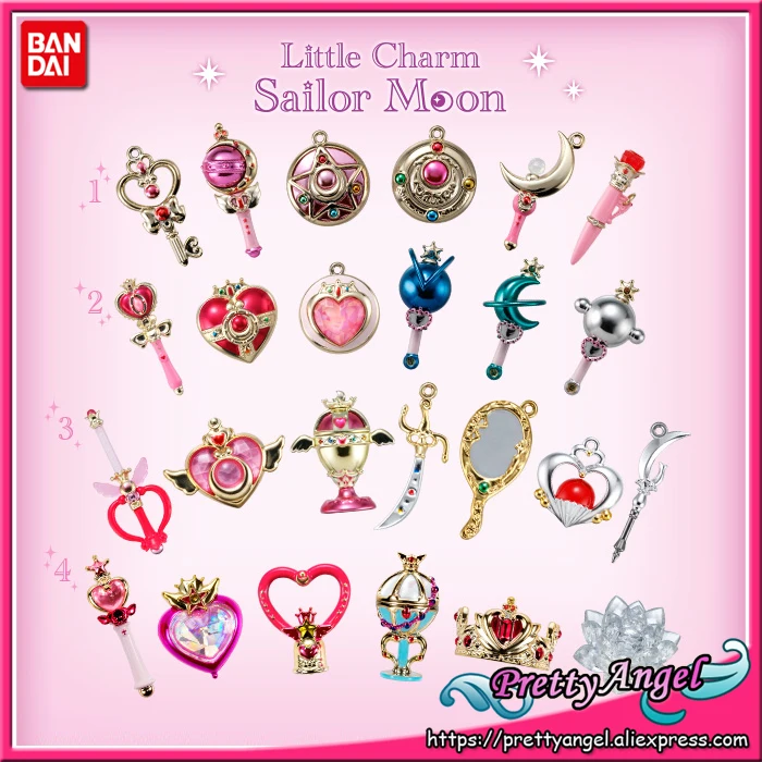 T512 Anime Sailor Moon Crystal offical Little Charm Stick mini keychain pendant T512 Anime Sailor Moon Crystal offical Little Charm Stick mini keychain pendant