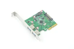 PCI-E 2 Порты и разъёмы USB3.1 10 Гбит/с Тип-Карты Контроллера Чипсет для ASMedia ASM1142