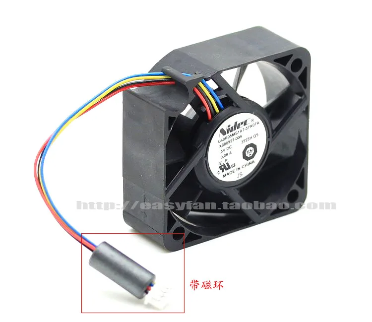 

COOLING REVOLUTION U40R05MS1A7 4cm 4015 40mm fan 5V 0.08A Somatosensory game console cooling fan