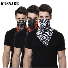 ICESNAKE мотоциклетная маска для лица велосипедный шарф-маска для велосипедиста мото маска для лица Кемпинг Туризм пылезащитный шейный платок шарфы повязка на голову