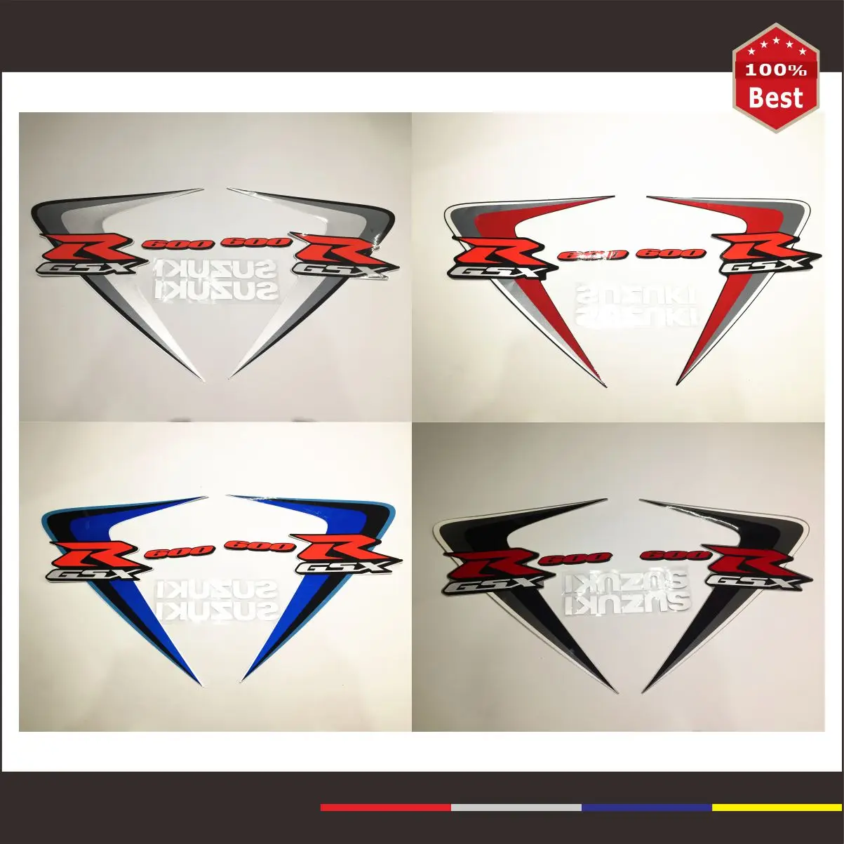 motorcycle stickers and decals DIY For Suzuki GSXR GSX R GSX R 600 750 K6 MOTO